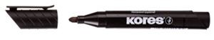 Picture of KORES BULLET PERM MARKER BLACK 20930