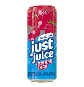 Picture of Just Juice Strawberry Cherry Can
