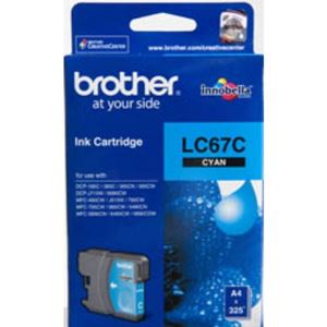 Picture of Brother LC-67 Cyan Ink Cartridge