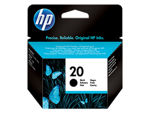 Picture of HP 20 | C6614DE Black Ink Cartridge