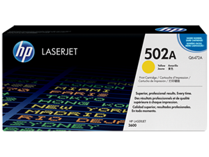 Picture of HP 502A | Q6472A Yellow Toner Cartridge