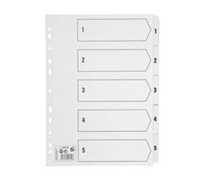 Picture of BOARD 1-5 DIVIDER WHITE
