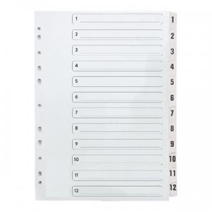 Picture of BOARD DIVIDER 1-12 WHITE 